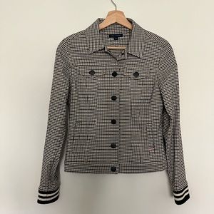 Tommy Hilfiger, Earthy Tattersall Semi-Sporty Button Down Jacket